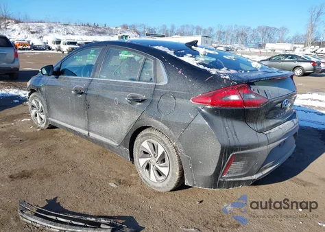 2019 Hyundai Ioniq Hybrid Sel из США, поврежденный, VIN KMHC75LC9KU149557